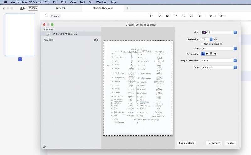 scan multiple pages into one pdf for mac